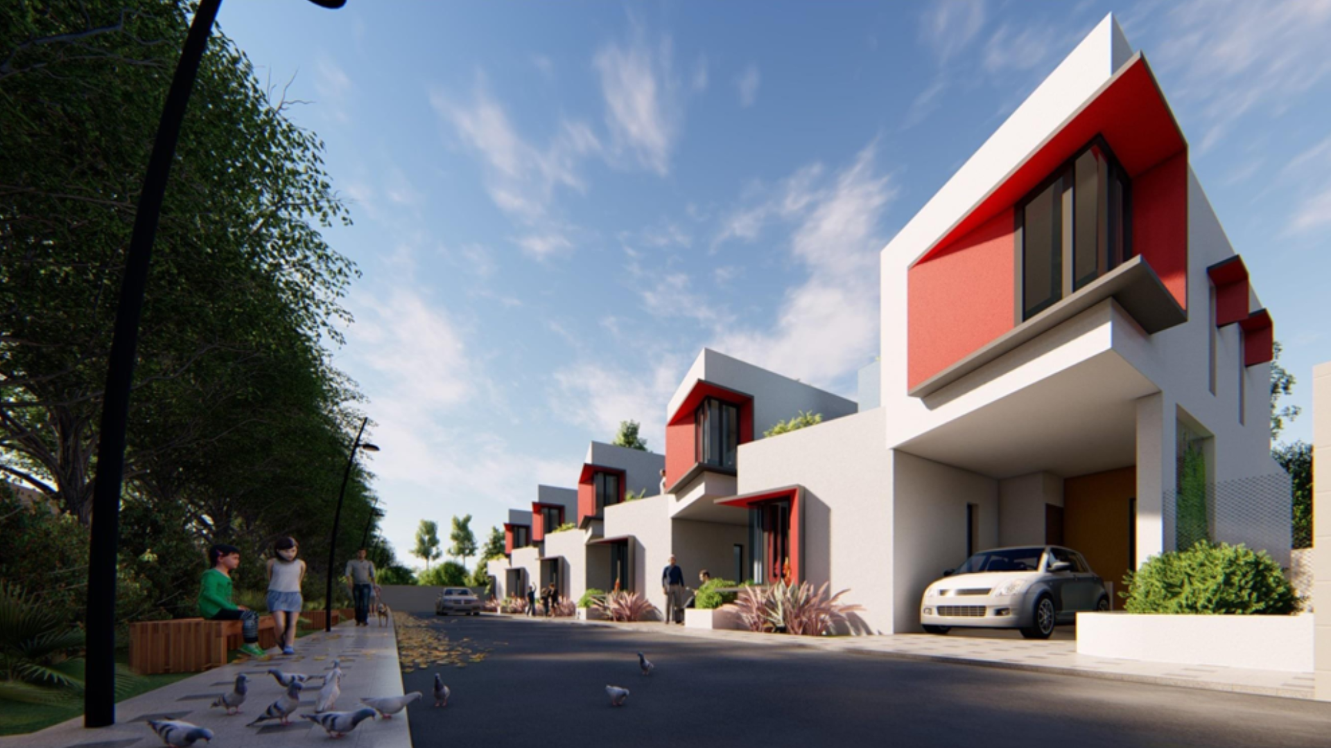 Pop-up Row Houses